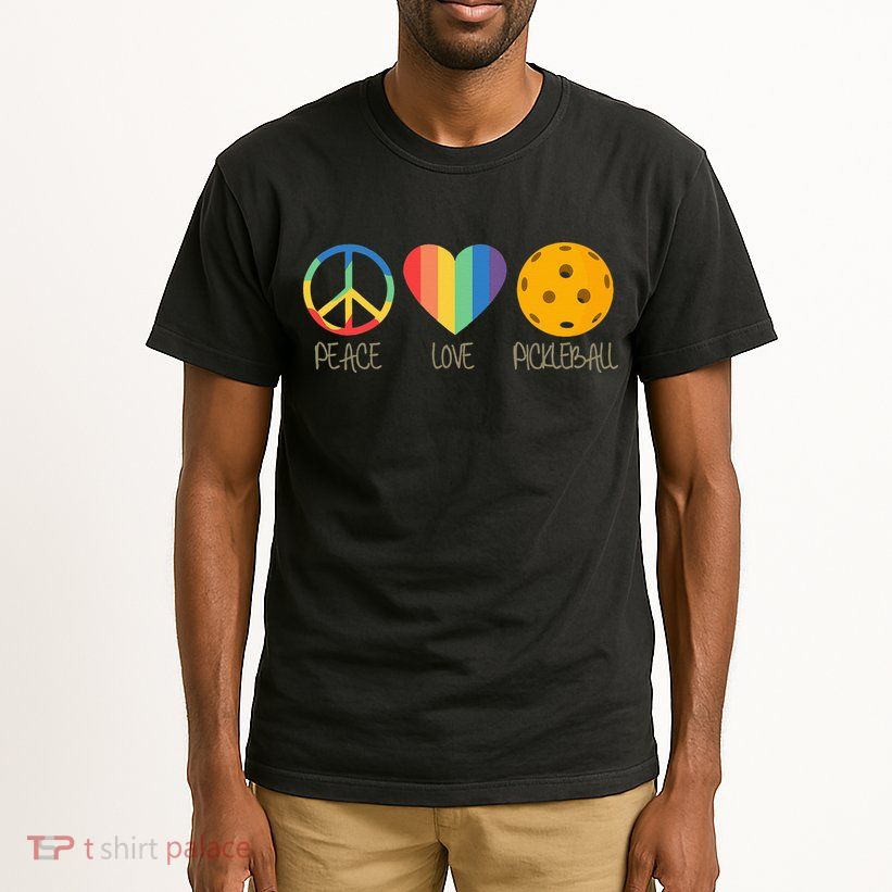 Peace Love Pickleball Tall T-Shirt