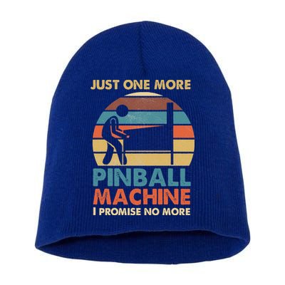 Pinball Lovers Pub Sports Pinball Short Acrylic Beanie