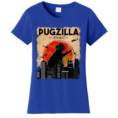 pug lover pugzilla  pug  dog pug art pug  Women's T-Shirt