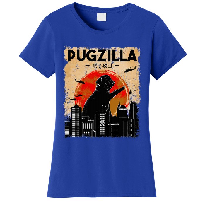 pug lover pugzilla  pug  dog pug art pug  Women's T-Shirt