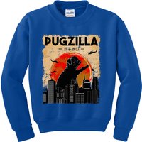 pug lover pugzilla  pug  dog pug art pug  Kids Sweatshirt