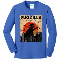 pug lover pugzilla  pug  dog pug art pug  Kids Long Sleeve Shirt