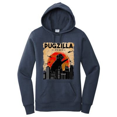 pug lover pugzilla  pug  dog pug art pug  Women's Pullover Hoodie