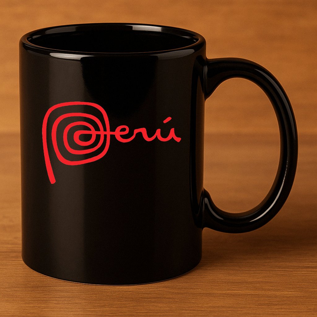 Peru Logo Peru Cusco Nazca Lines 11oz C Handle Ceramic Mug