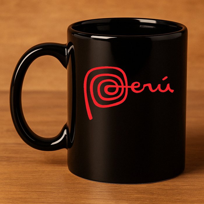 Peru Logo Peru Cusco Nazca Lines 11oz C Handle Ceramic Mug