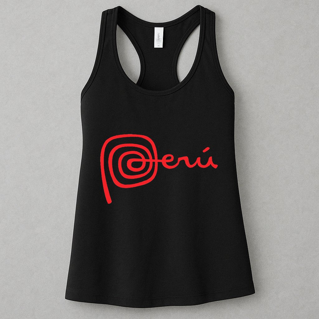 Peru Logo Peru Cusco Nazca Lines Womens Tank Top