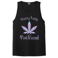 Pretty Little Pothead Weed Canabias 420 PosiCharge Competitor Tank