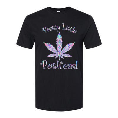 Pretty Little Pothead Weed Canabias 420 Softstyle® CVC T-Shirt