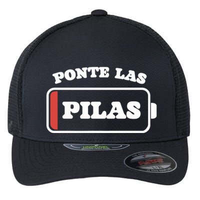 Ponte Las Pilas Dead Battery Flexfit Unipanel Trucker Cap