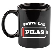 Ponte Las Pilas Dead Battery 11oz C Handle Ceramic Mug