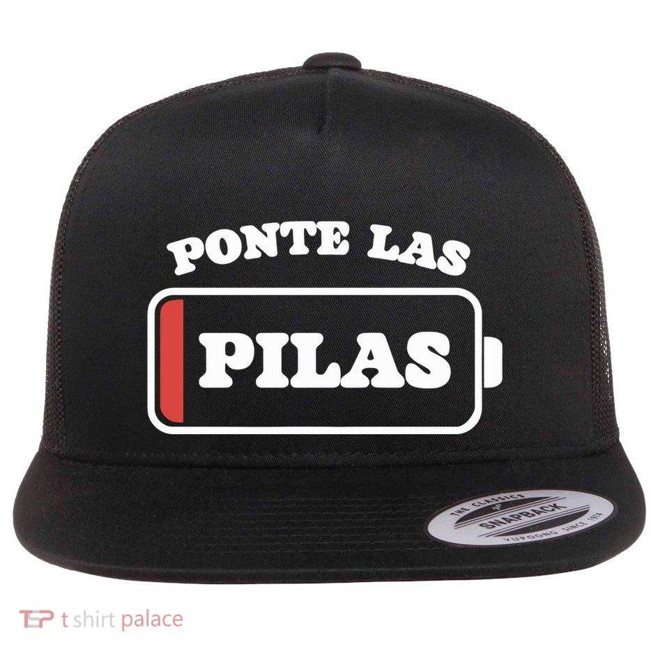 Ponte Las Pilas Dead Battery Flat Bill Trucker Hat