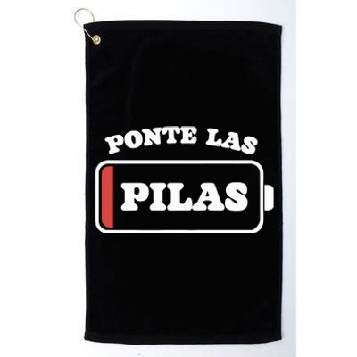 Ponte Las Pilas Dead Battery Platinum Collection Golf Towel