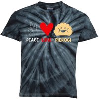 Peace Love Pierogi Kids Tie-Dye T-Shirt