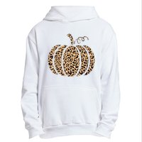 Pumpkin Leopard Print Cheetah Fall Graphic Thanksgiving Urban Pullover Hoodie