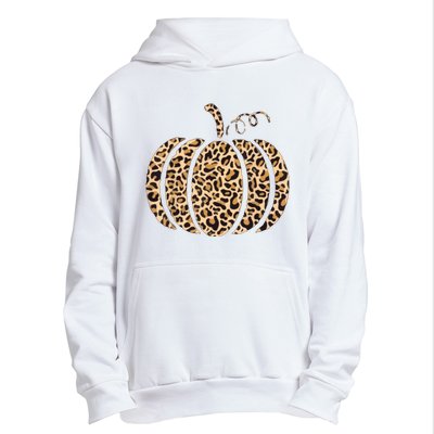 Pumpkin Leopard Print Cheetah Fall Graphic Thanksgiving Urban Pullover Hoodie