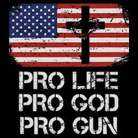 Pro Life Pro God Pro Gun Conservative Cooling Performance Crew T-Shirt