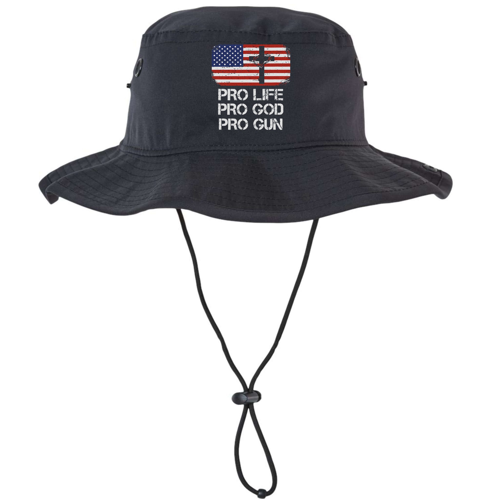Pro Life Pro God Pro Gun Conservative Bucket Hat