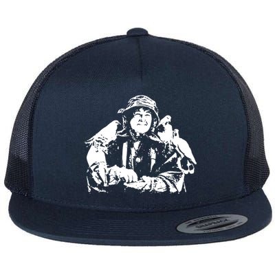 Pigeon Lady Flat Bill Trucker Hat