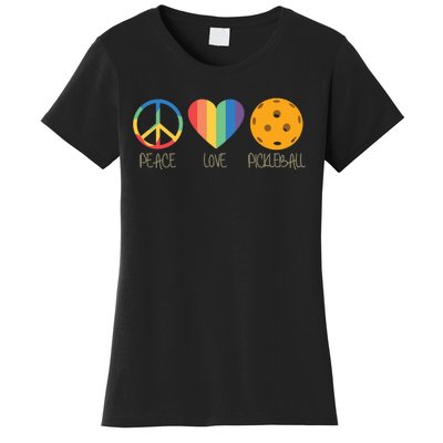 Peace Love Pickleball Women's T-Shirt