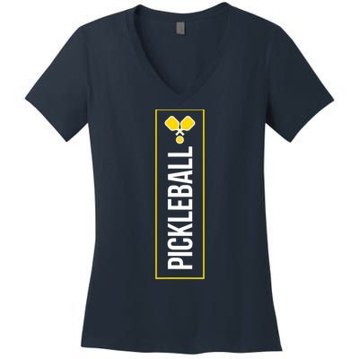 Pickleball Lovers Women's V-Neck T-Shirt