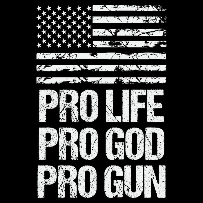 Pro Life Pro God Pro Gun Christian Conservative Baby Bodysuit