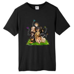 Puppy Lover Puppy Pile Cute Puppy Dog Lover Dog Tall Fusion ChromaSoft Performance T-Shirt