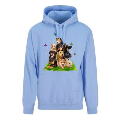 Puppy Lover Puppy Pile Cute Puppy Dog Lover Dog Unisex Surf Hoodie