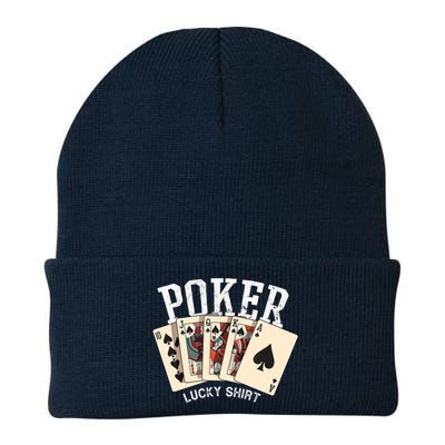 Poker Lucky Poker Player Gambling Funny Poker Beanie