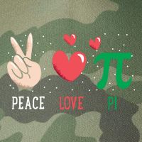 Peace Love Pi Happy Pi Day Funny Pi Day Math Geek Cute Gift Legacy Tie Dye Trucker Hat