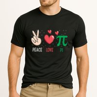 Peace Love Pi Happy Pi Day Funny Pi Day Math Geek Cute Gift Performance Shirt