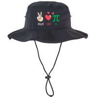 Peace Love Pi Happy Pi Day Funny Pi Day Math Geek Cute Gift Bucket Hat