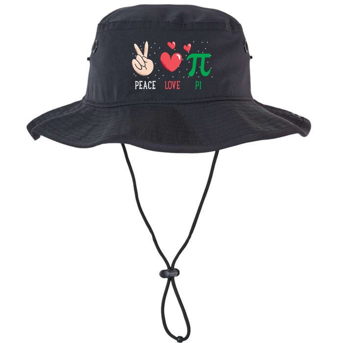 Peace Love Pi Happy Pi Day Funny Pi Day Math Geek Cute Gift Bucket Hat