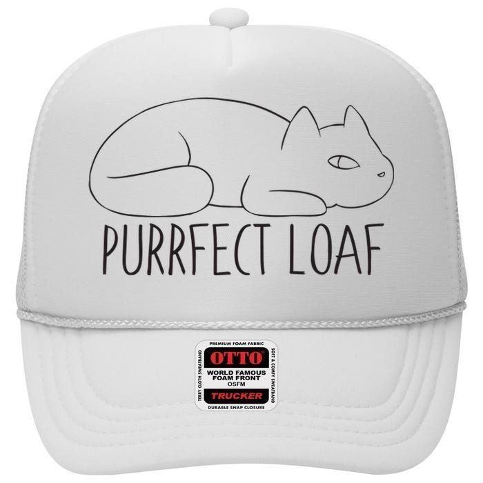 Purrfect Loaf High Crown Mesh Back Trucker Hat