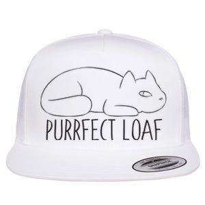 Purrfect Loaf Flat Bill Trucker Hat