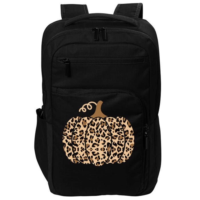 Pumpkin Leopard Print For N Girls Impact Tech Backpack