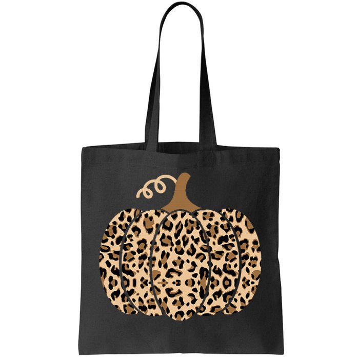 Pumpkin Leopard Print For N Girls Tote Bag