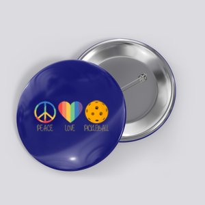 Peace Love Pickleball Gift Button