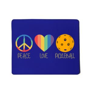 Peace Love Pickleball Gift Mousepad