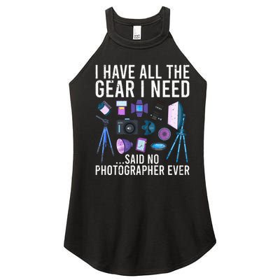 Photography Lover Photographer Photography Women’s Perfect Tri Rocker Tank