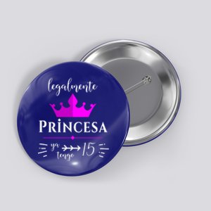 Princesa Latina Quince Birthday Quinceanera Cute Gift Button