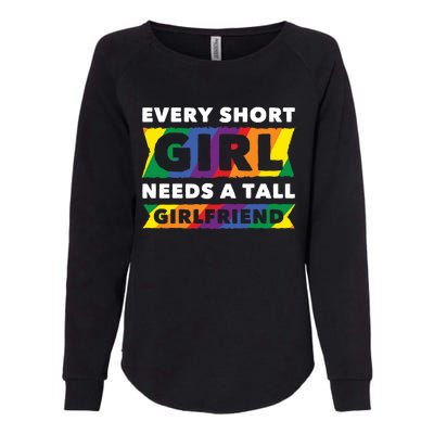 Proud Lesbian Queer Pride Month Gift Lgbt Gift Womens California Wash Sweatshirt