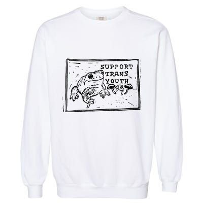 Protect Lgbt Quote Garment-Dyed Sweatshirt