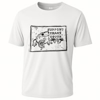 Protect Lgbt Quote Cooling Performance Crew T-Shirt