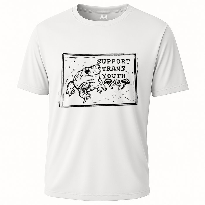 Protect Lgbt Quote Cooling Performance Crew T-Shirt