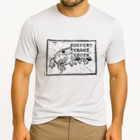 Protect Lgbt Quote Cooling Performance Crew T-Shirt