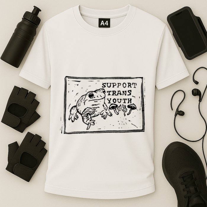 Protect Lgbt Quote Cooling Performance Crew T-Shirt