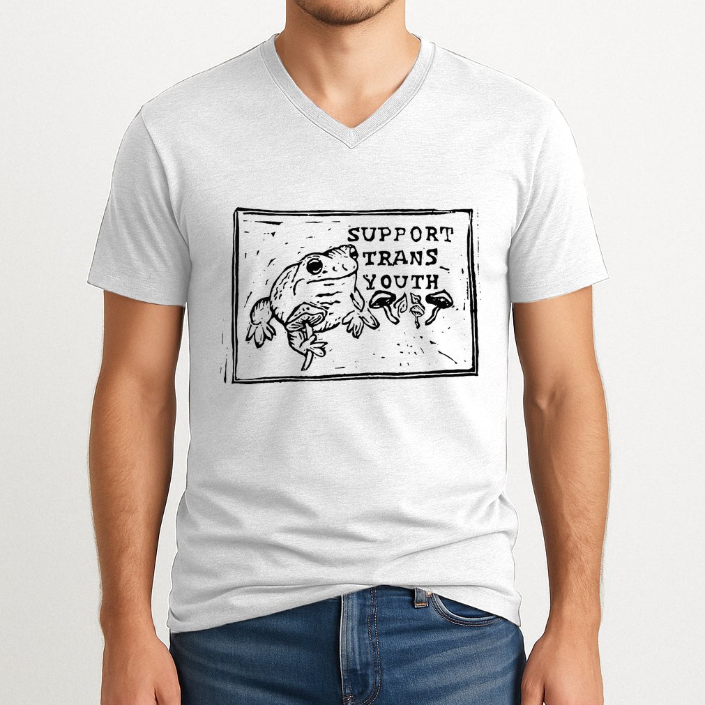 Protect Lgbt Quote V-Neck T-Shirt