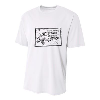 Protect Lgbt Quote Youth Performance Sprint T-Shirt