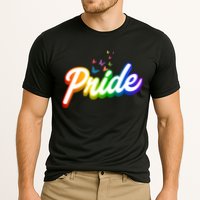 Pride Logo Rainbow Butterflies  Cooling Performance Crew T-Shirt