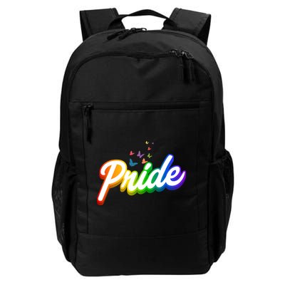 Pride Logo Rainbow Butterflies  Backpack